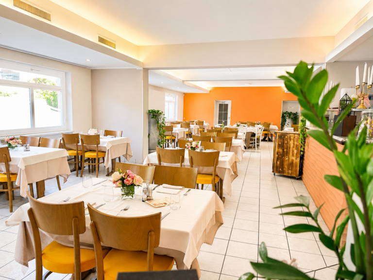 La sala del ristorante La Nuova Bricola